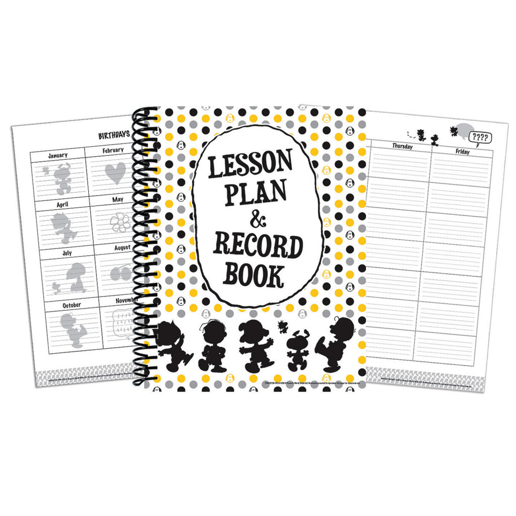 Peanuts Touch Of Class Lesson Plan Books