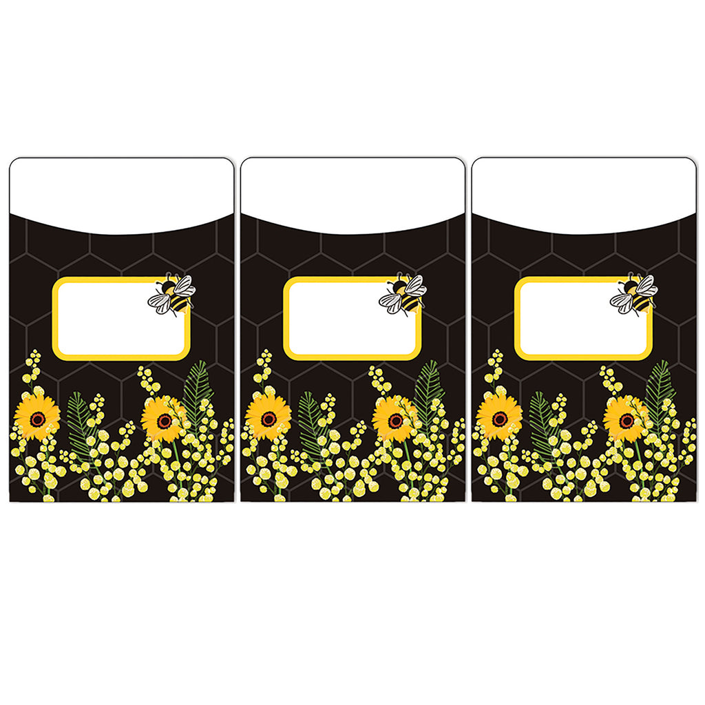 The Hive Library Pockets, 35 Per Pack, 3 Packs