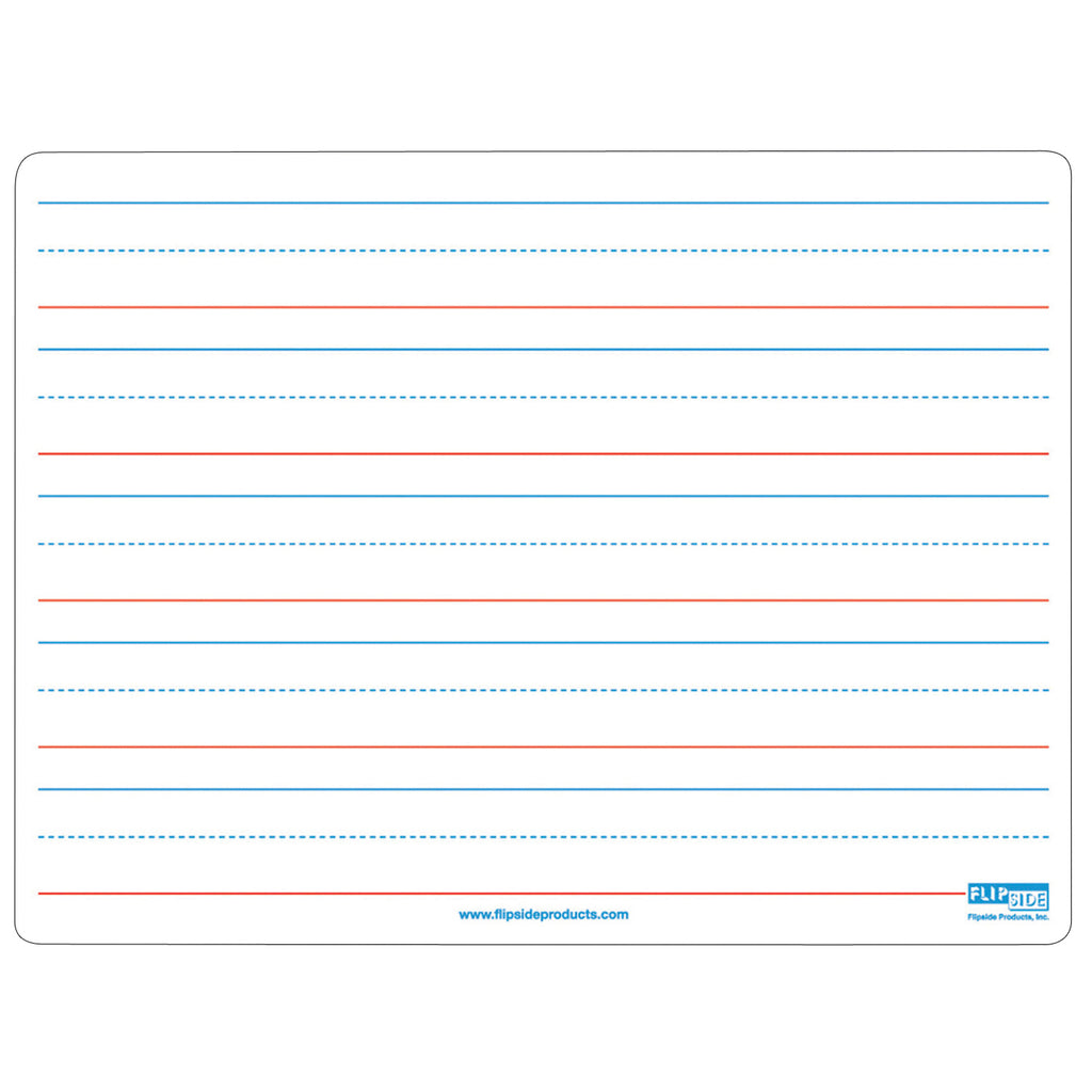 Magnetic Dry Erase Board 9 X 12 Two-sided Ruled-plain