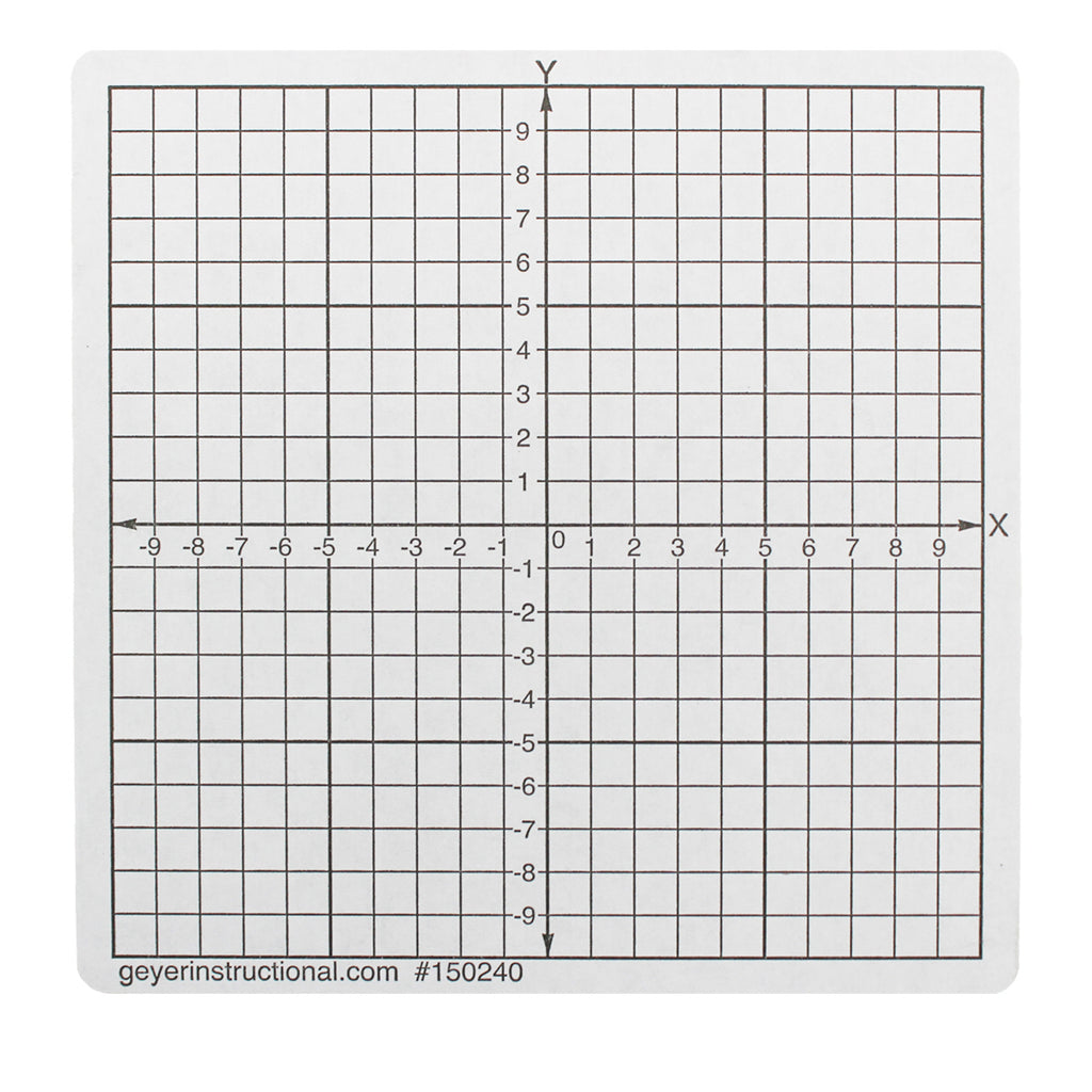 Graphing Stickrs Numberd Axis 500pk