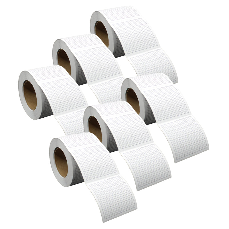 (6 Pk) Graphing Stickers 1st Quadrant 50pk