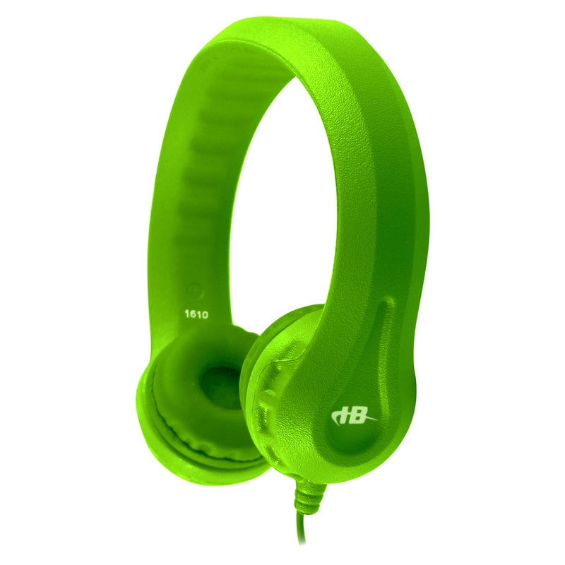 Green Indestructible Foam Headphone Flexphone