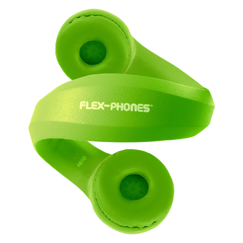 Green Indestructible Foam Headphone Flexphone