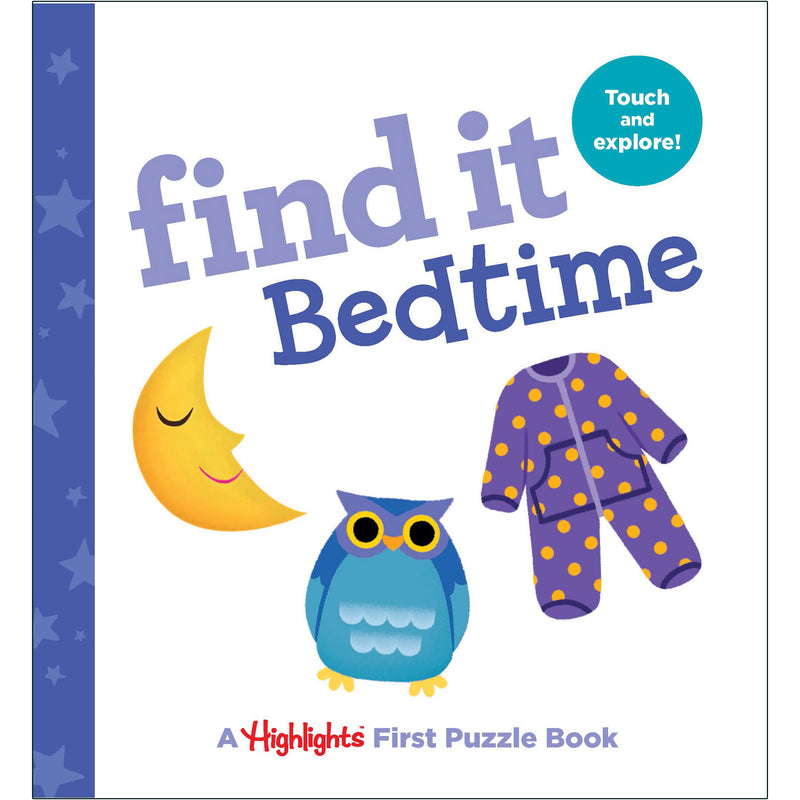 Find It Bedtime Board Book Highlights