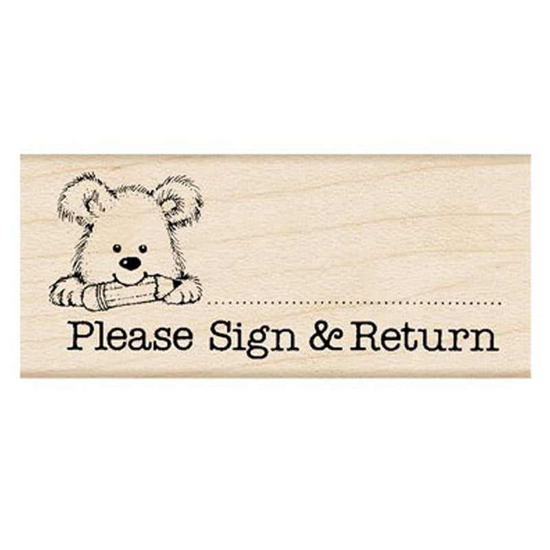 Please Sign & Return Pup