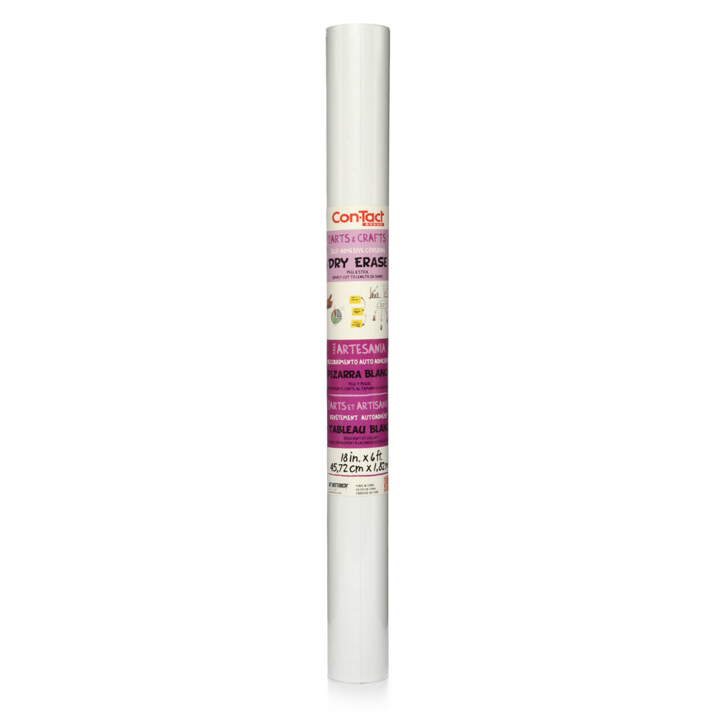 Adhesive Roll Dry Erase 18x6