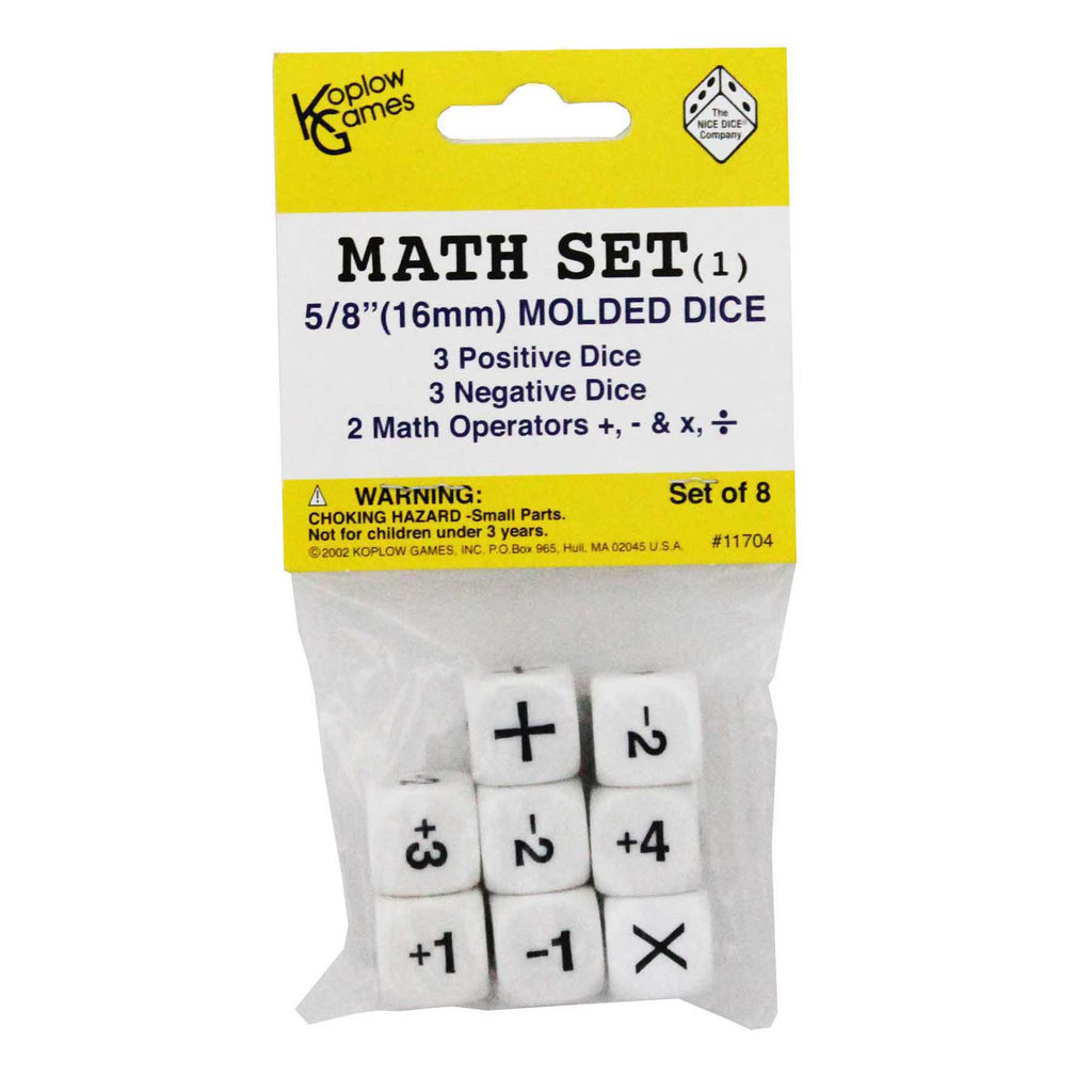 Positive Negative Dice