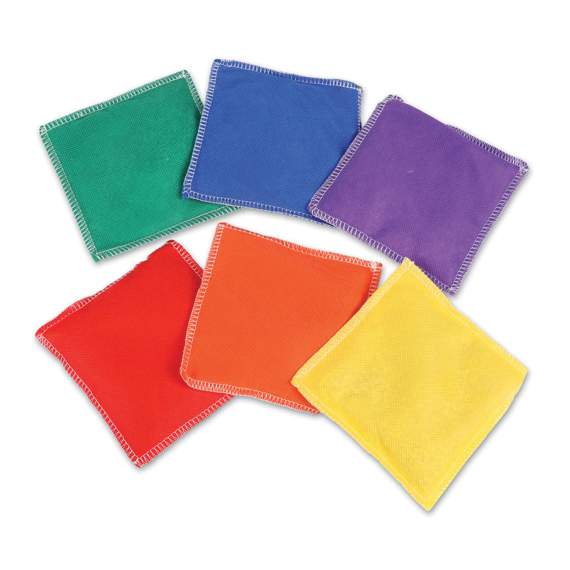 (2 Ea) Bean Bags Rainbow 6-pk
