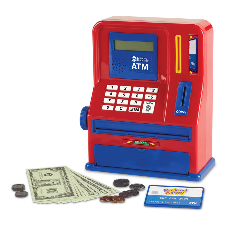 Pretend And Play Teaching Atm Bank