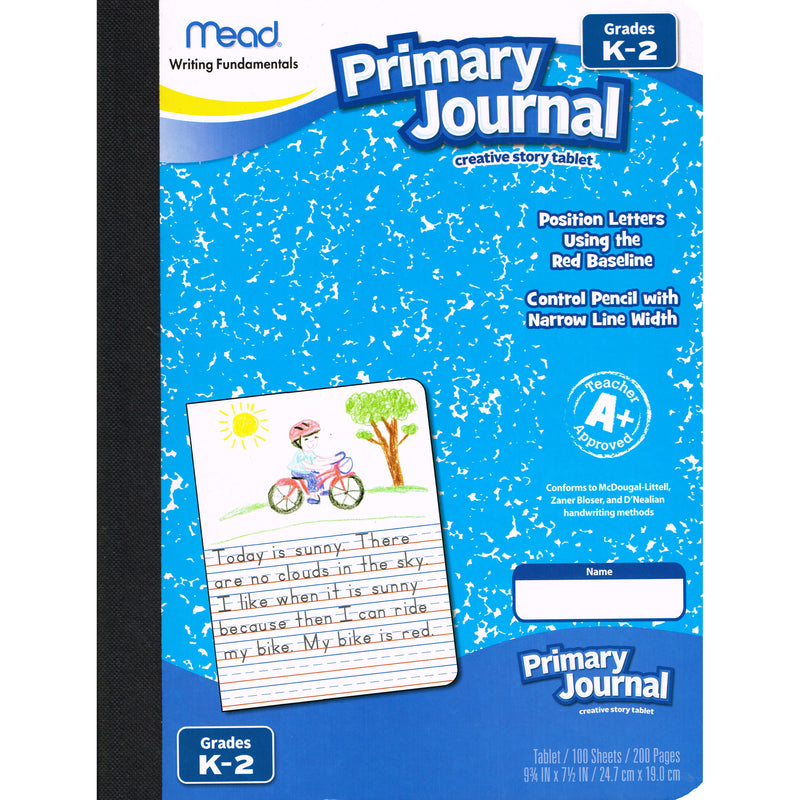 Paper Primary Journal Early 100 Ct Creative Story Tablet
