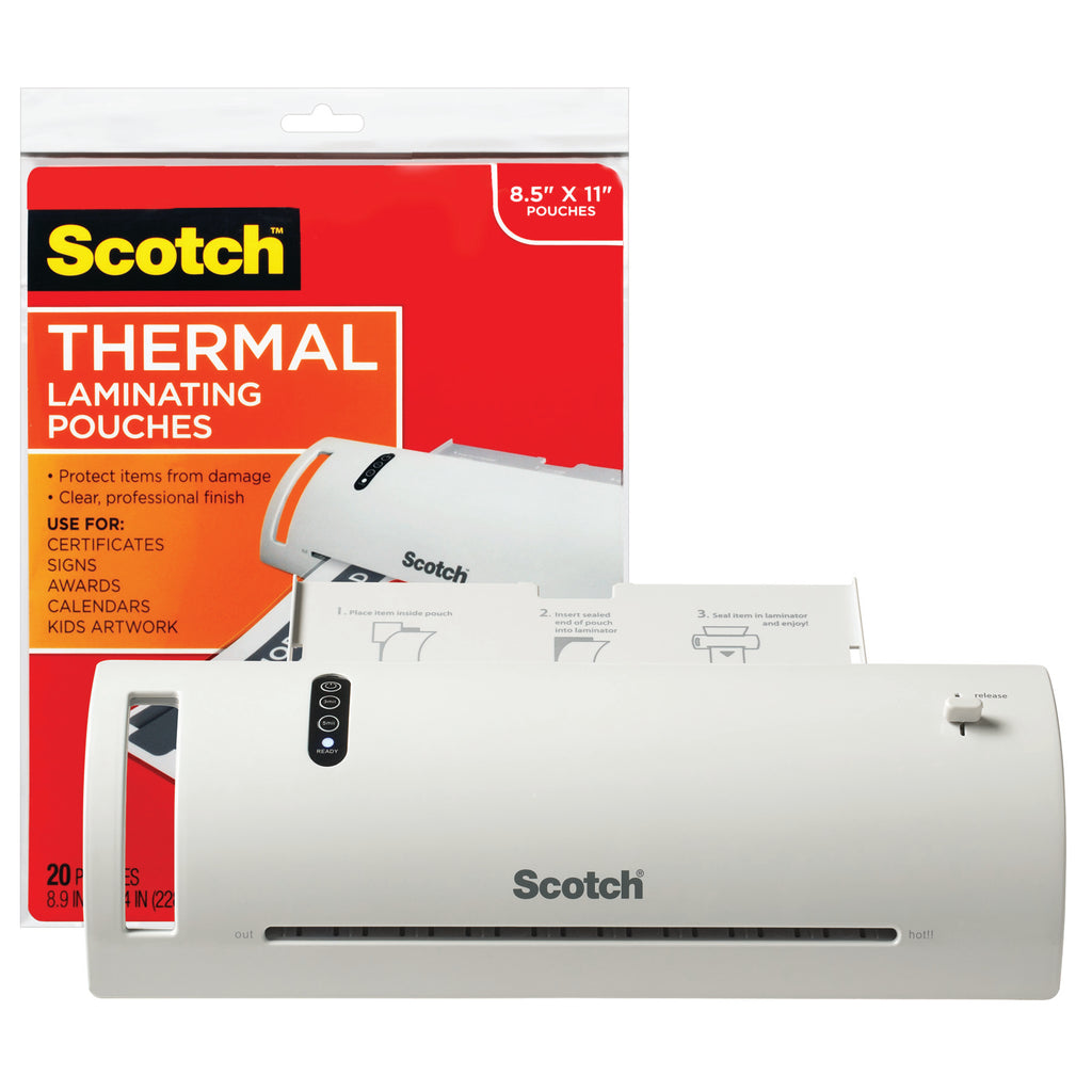 Scotch Thermal Laminator Combo Pack