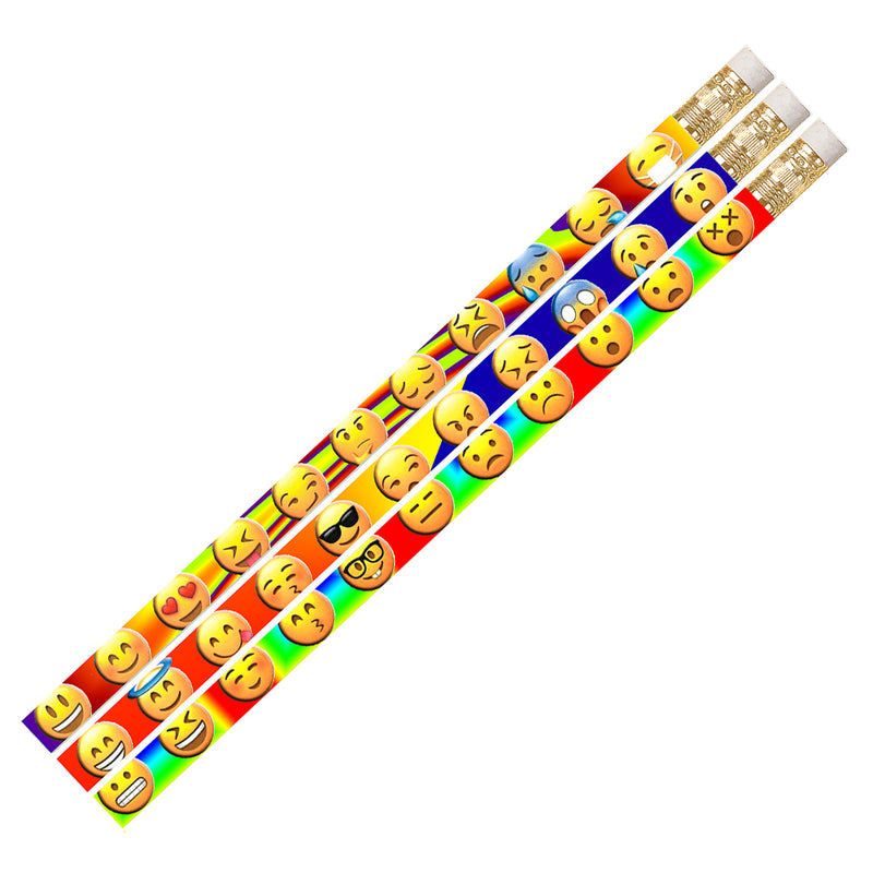 12 Pack Emojis Etc Pencils