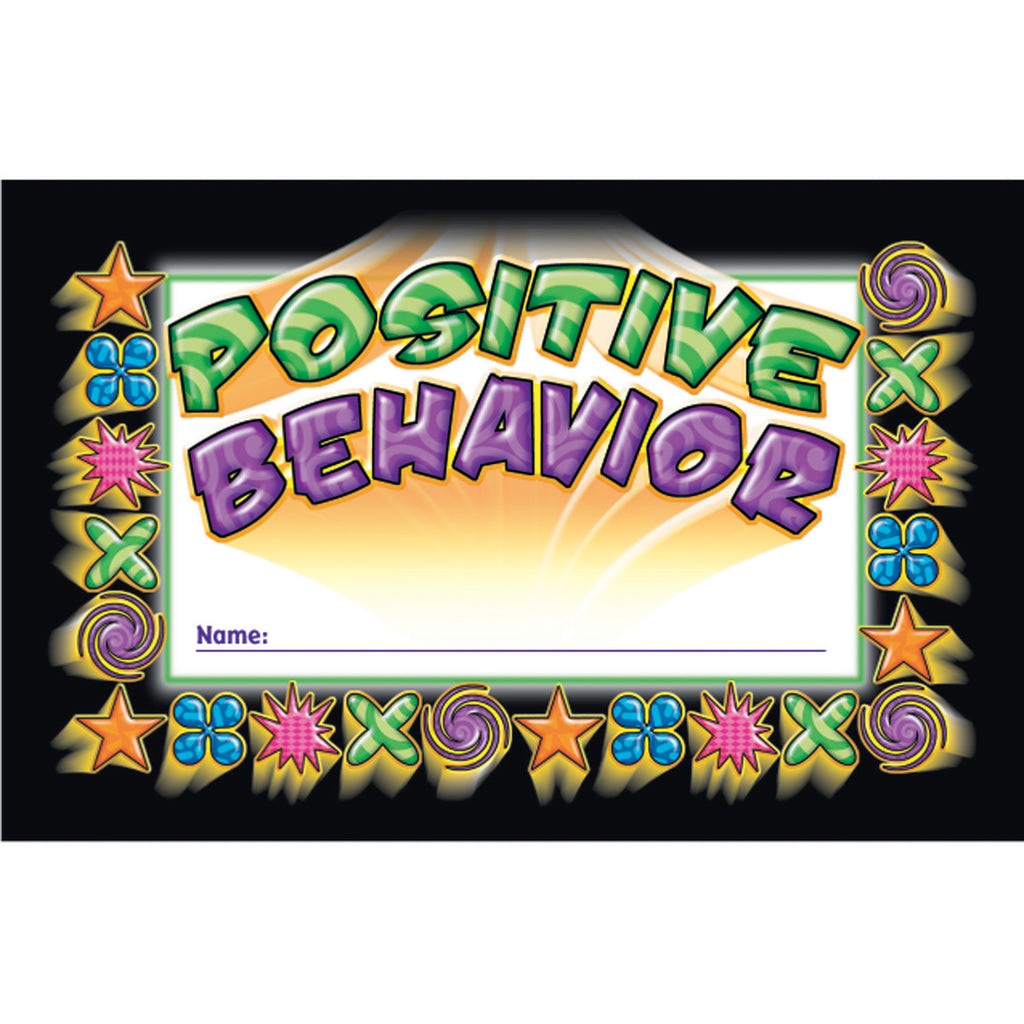 Incentive Punch Cards Positive Behavior 36-pk