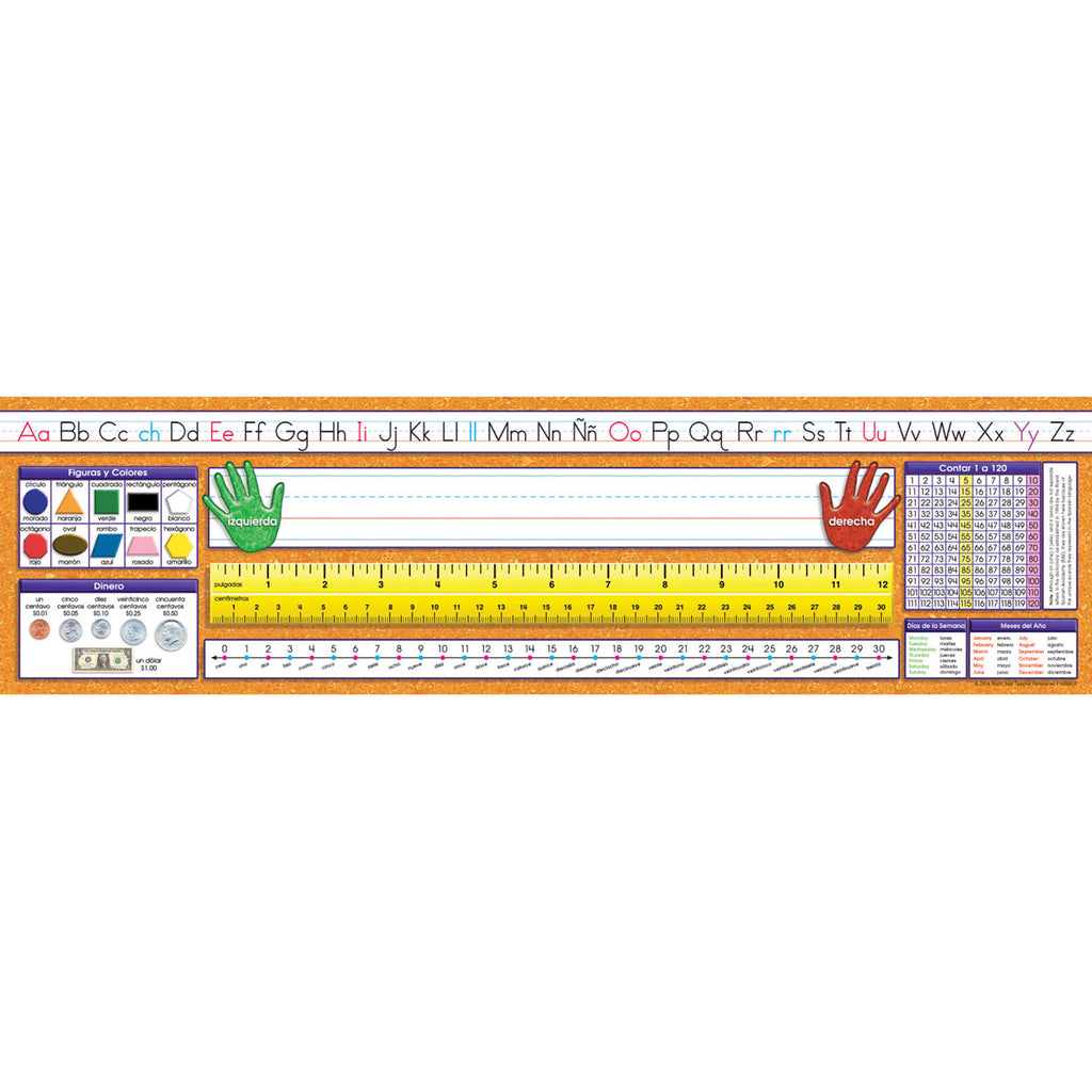 Desk Plate Spanish Traditional Manuscript