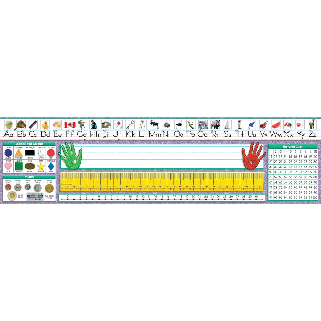 Traditional Manuscript Canadian Desk Plates