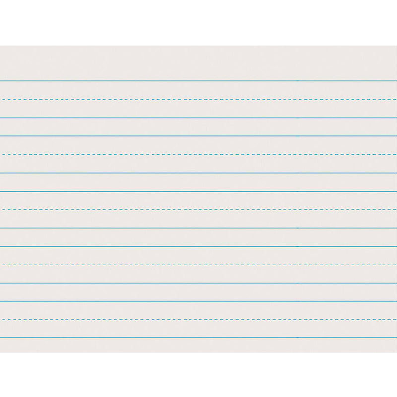 (5 Rm) White Ruled Newsprint Skip-a-line 1x1-2x1-2