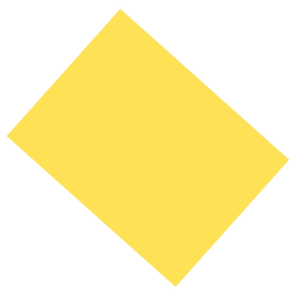 Yellow Coated Poster Board 25 Sheet 22 X 28