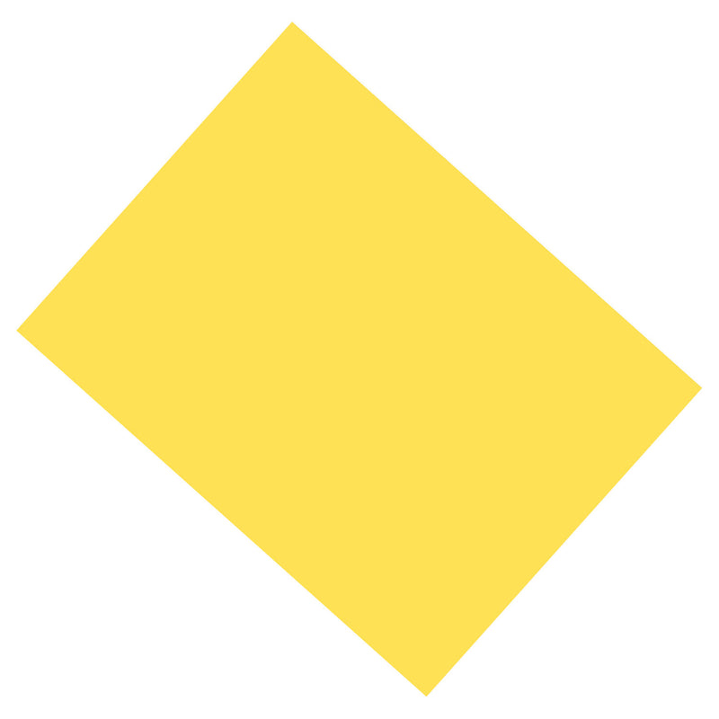 Yellow Coated Poster Board 25 Sheet 22 X 28
