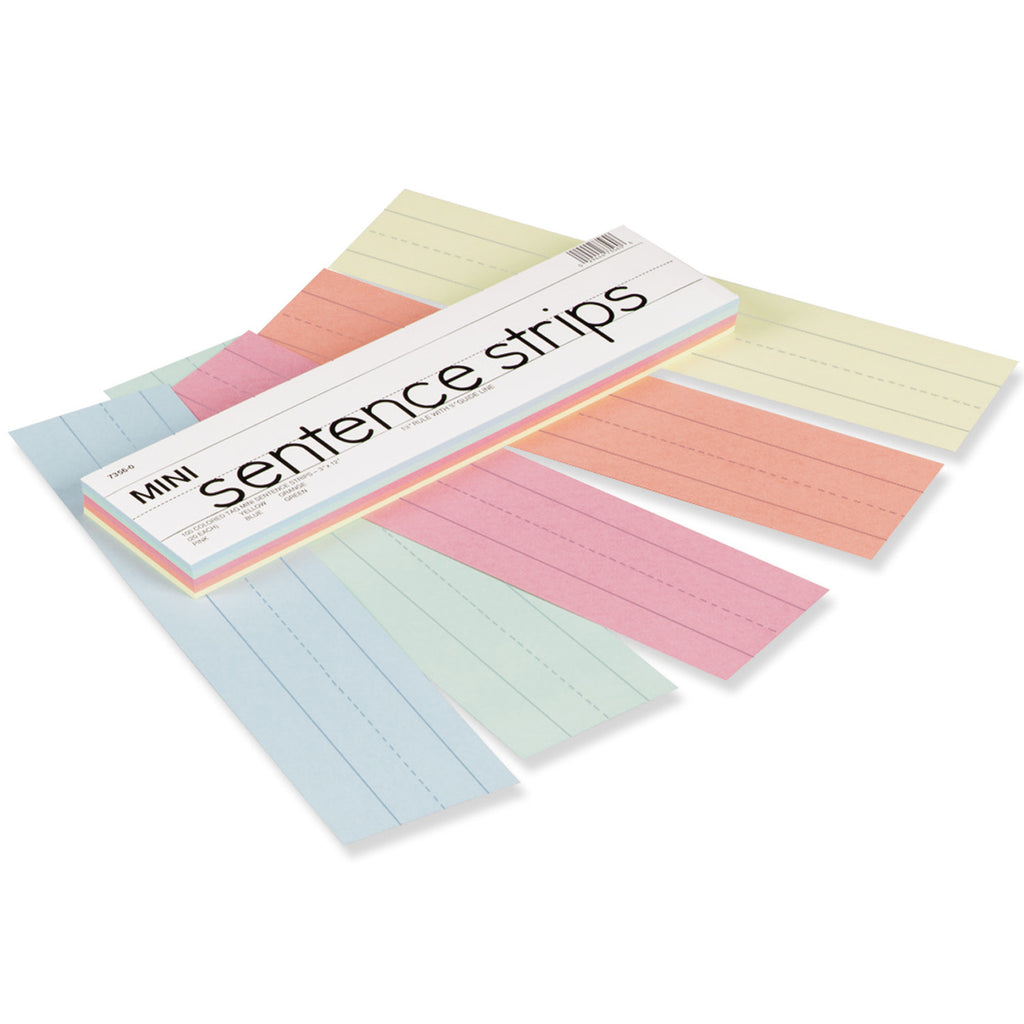 Kaleidoscope Tag Mini Sentence Strips