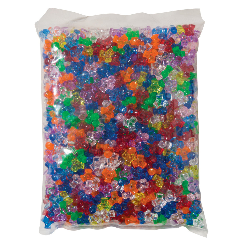 Tri Beads Assorted Colors 1000 Pc
