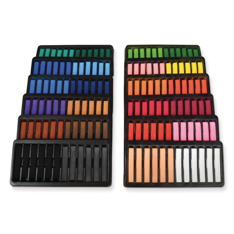 Square Artist Pastels 144 Asst Set
