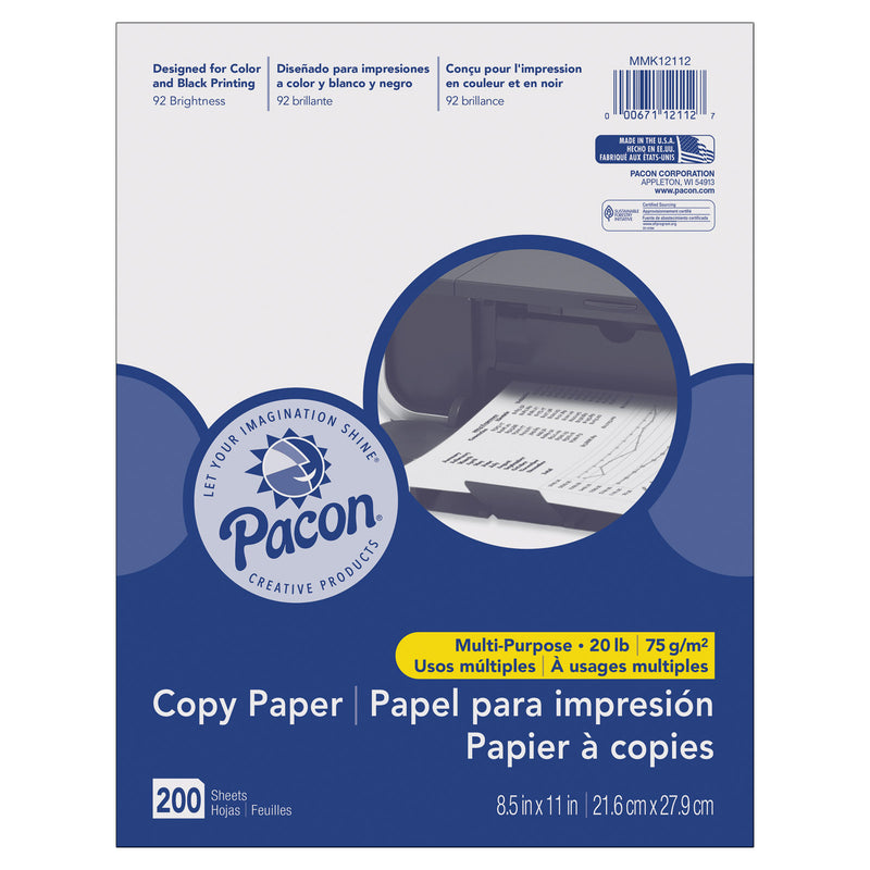 Multi Purpose Paper Wht 200 Sheets