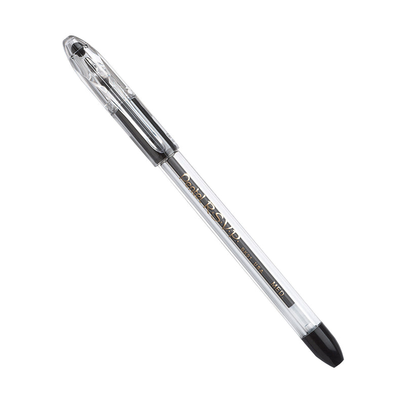 Pentel Rsvp Black Med Point Ballpoint Pen