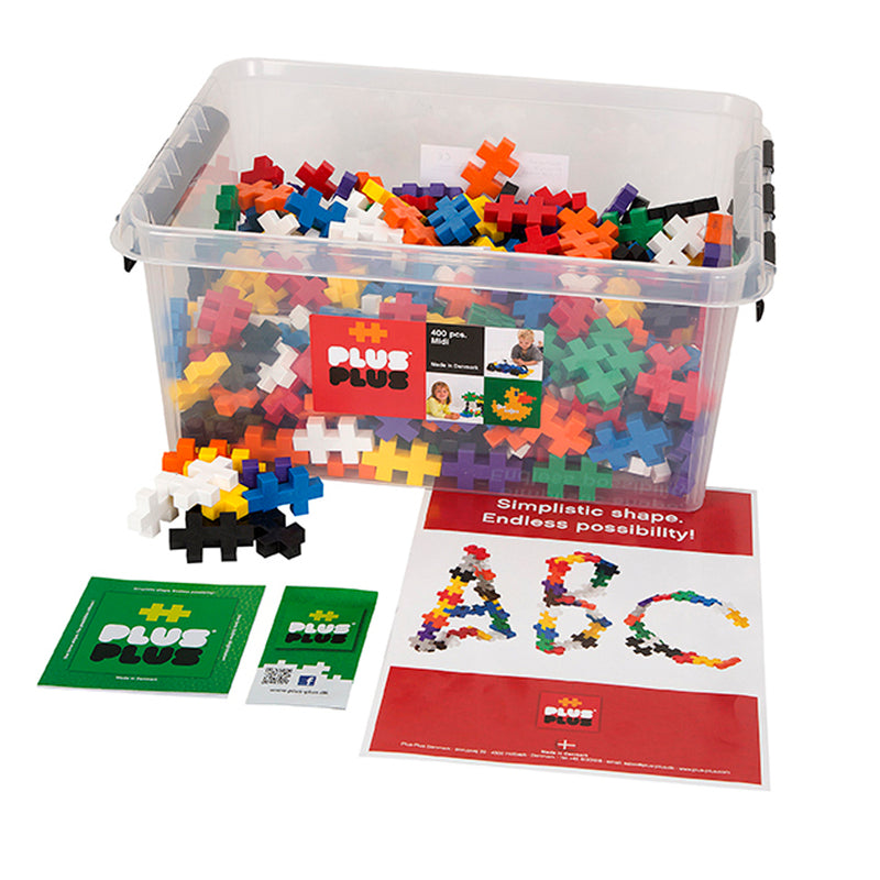 Big Set 400 Pieces In A Tub Plus-plus