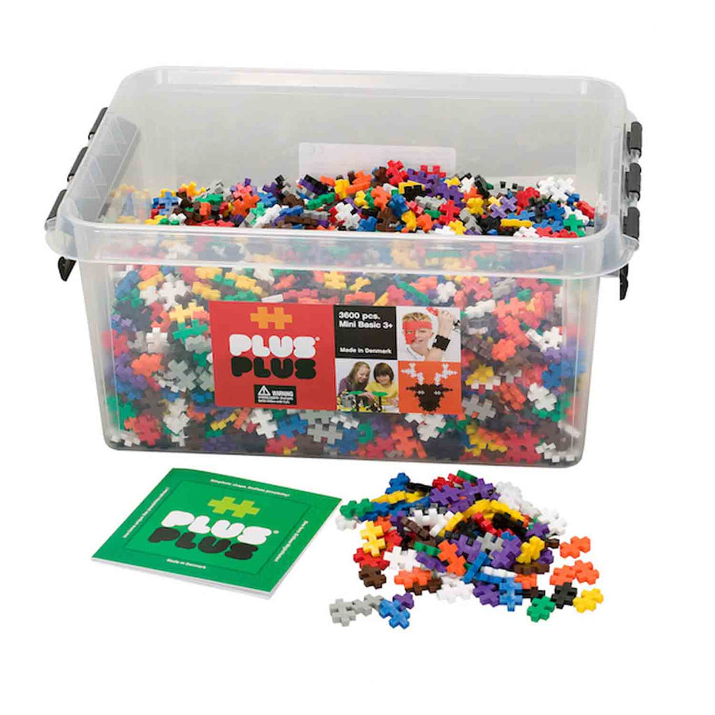 School Set 3600 Pcs In Basic Colors Plus-plus
