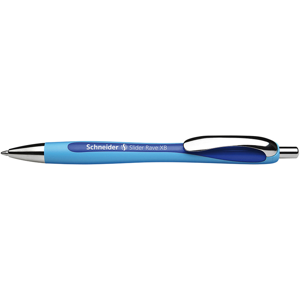 Schneider Blue Slider Rave Xb Retractable Ballpoint Pen