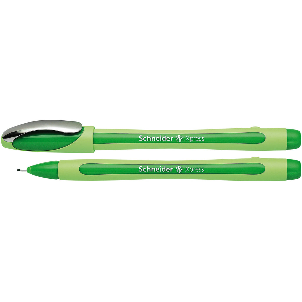 Schneider Green Xpress Fineliner Fiber Tip Pen