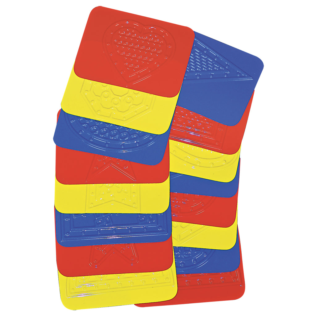 Rubbing Plates Teach Me Shapes 4 X 5-1-4 16pk