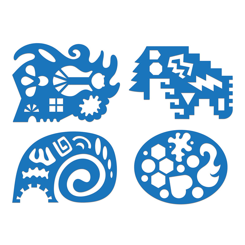 Unruly Rulers Stencils