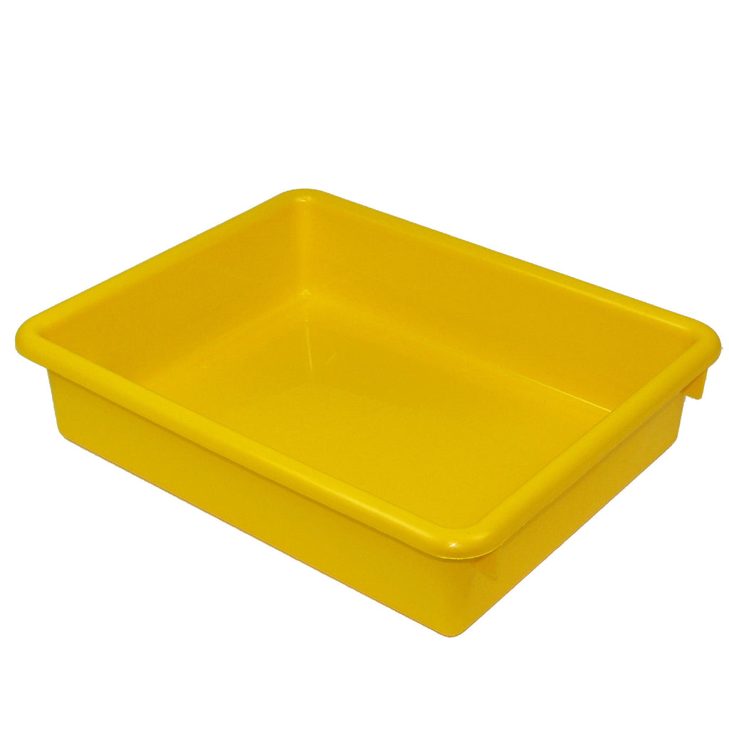 (3 Ea) 3in Ylw Stowaway Letter Tray