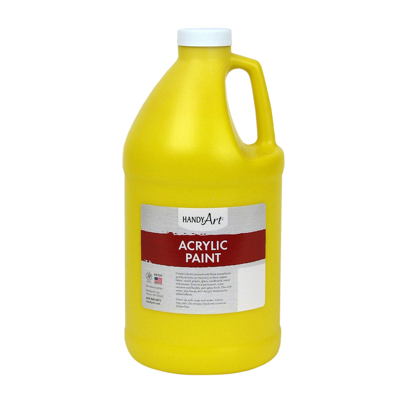 Acrylc Paint Half Gallon Chrome Ylw