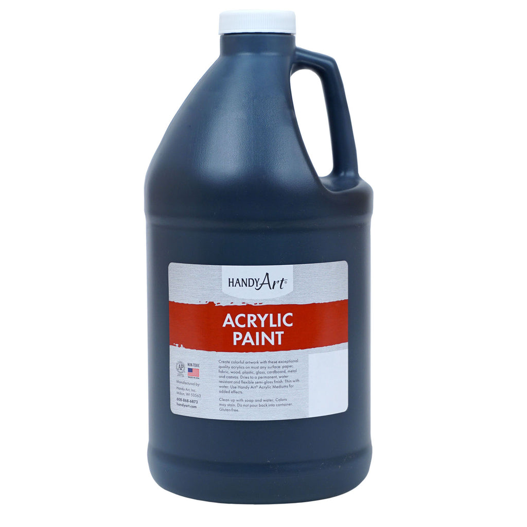 Acrylc Paint Half Gallon Mars Black