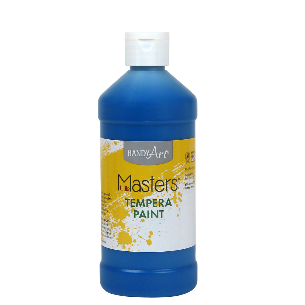 Little Masters Blue 16oz Tempera Paint