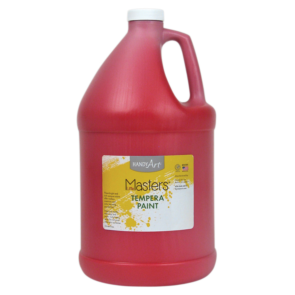 Little Masters Red 128oz Tempera Paint