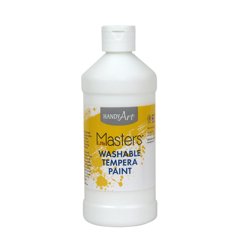 Little Masters White 16oz Washable Paint