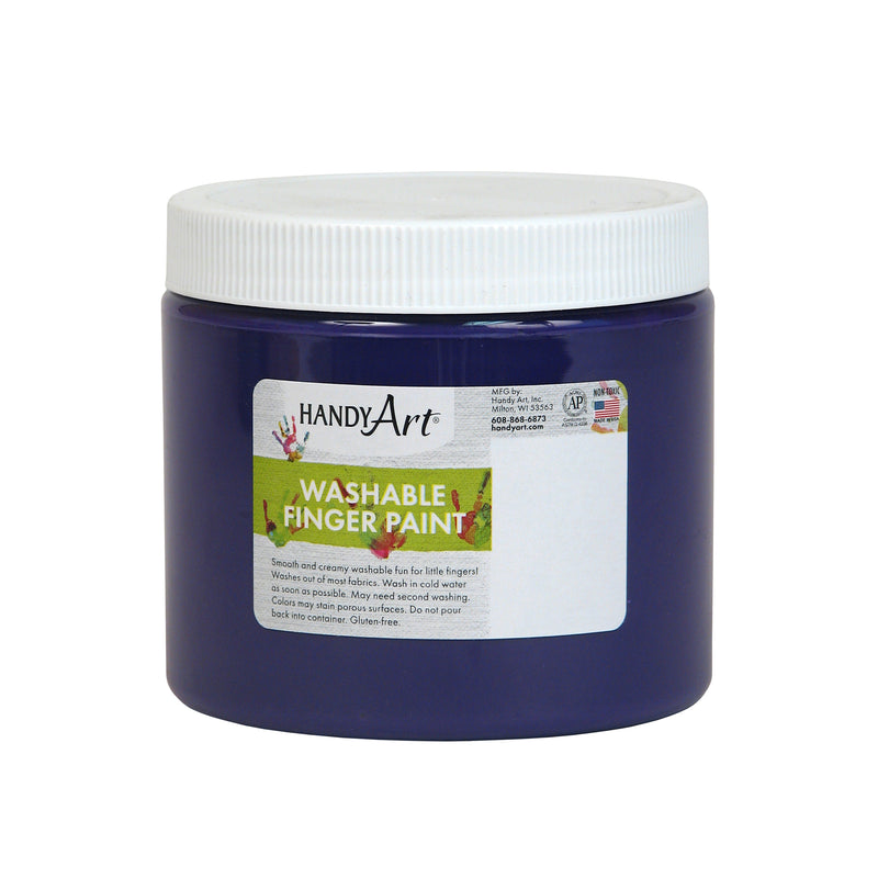 Handy Art Violet 16oz Washable Finger Paint