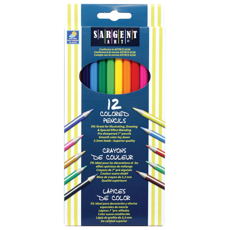 Sargent Art Colored Pencils 12-set