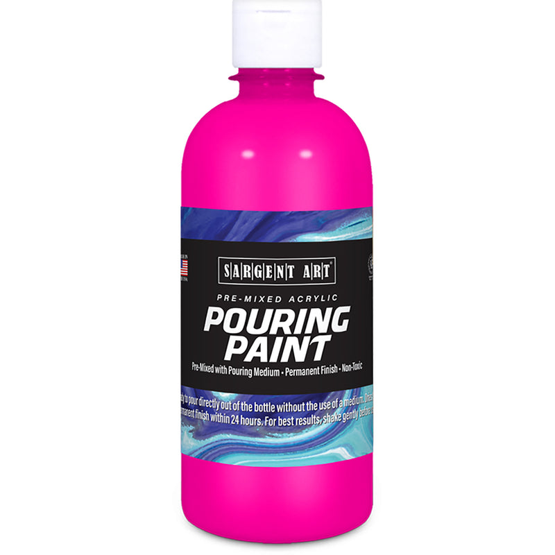 16oz Pouring Paint Acrylic Magenta