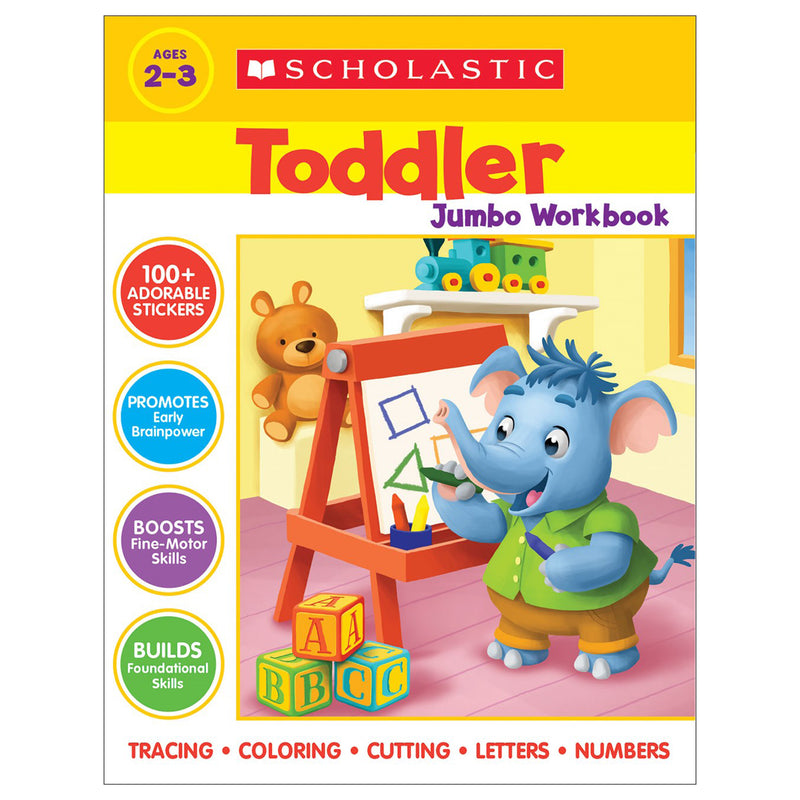 Scholastic Toddler Jumbo Workbook