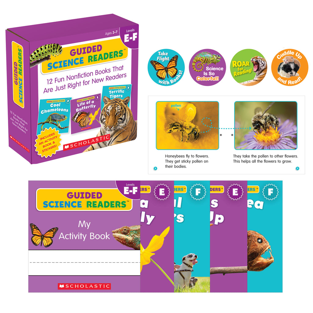 Guided Science Readers Levels E-f Parent Pack