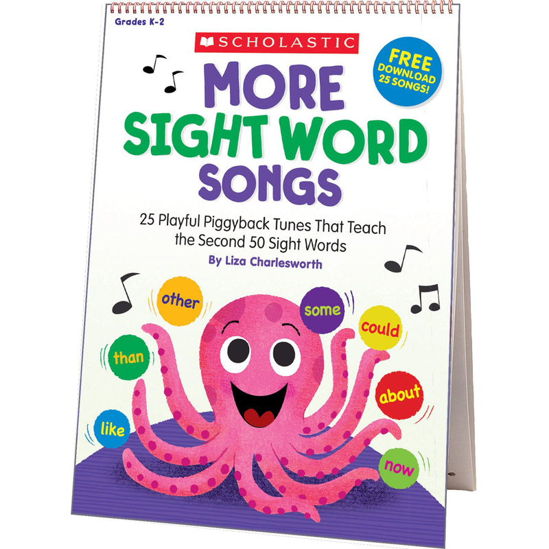 More Sight Word Songs Flip Chart