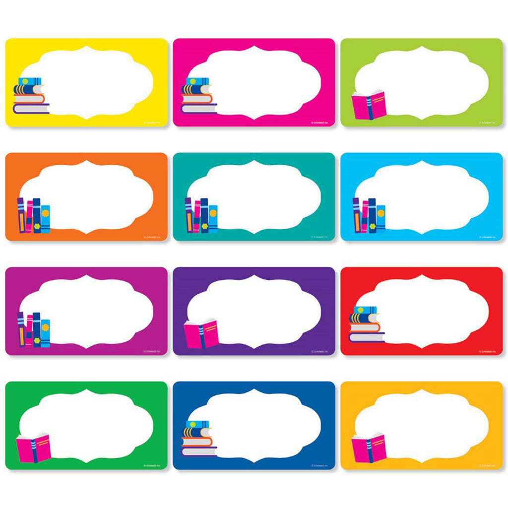 Library Labels Accents