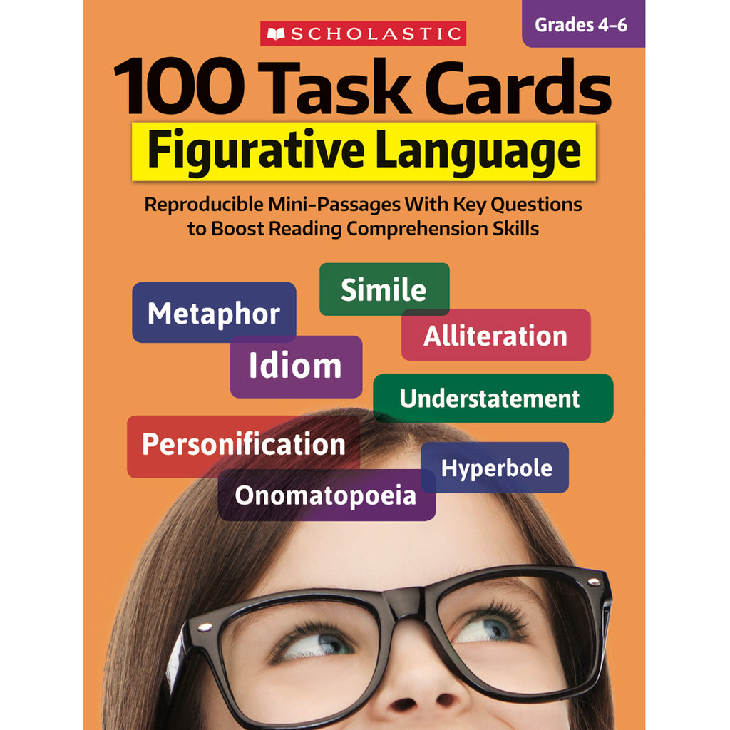 100 Task Cards Figurative Language