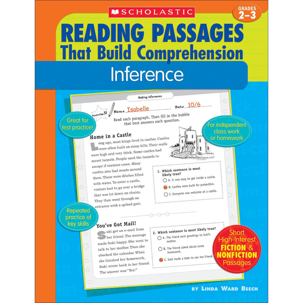 Reading Passages That Build Comprehension: Inference