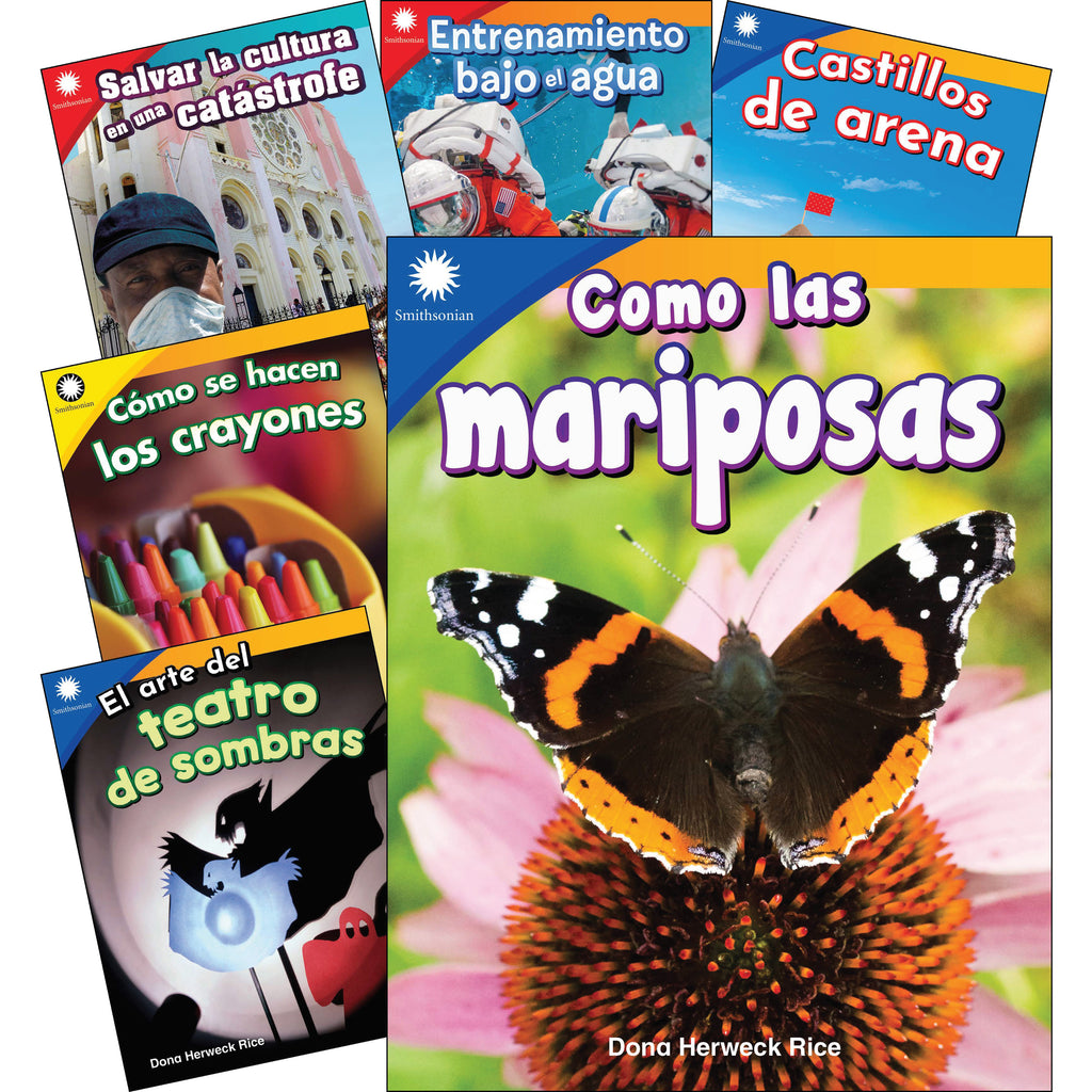 Fun In Action Spanish Grades K-1 6 Book Set Smithsonian Info