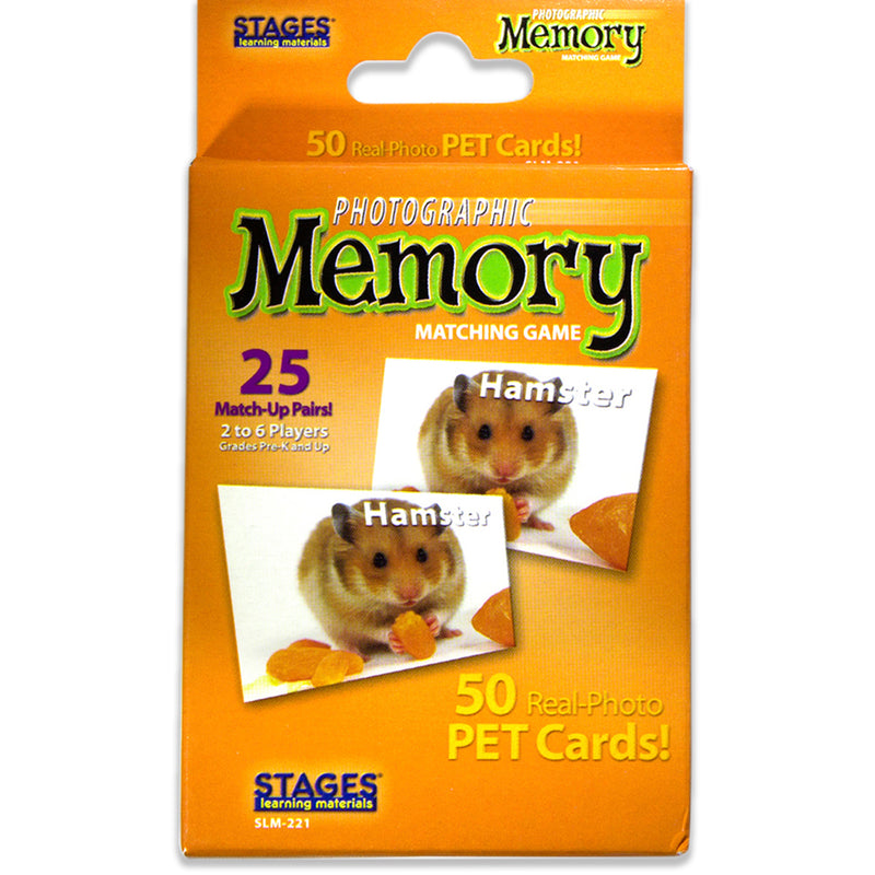 Pets Photographic Memory Matching Game